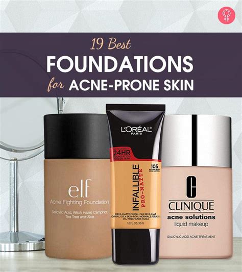 best long wear foundation for acne.